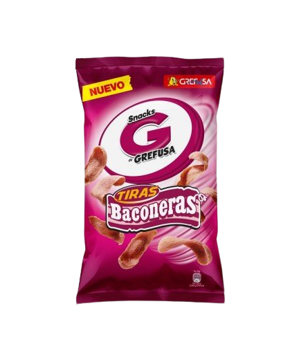 APERITIVOS GREFUSA TIRAS BACONERAS B/120 GR 1,40€
