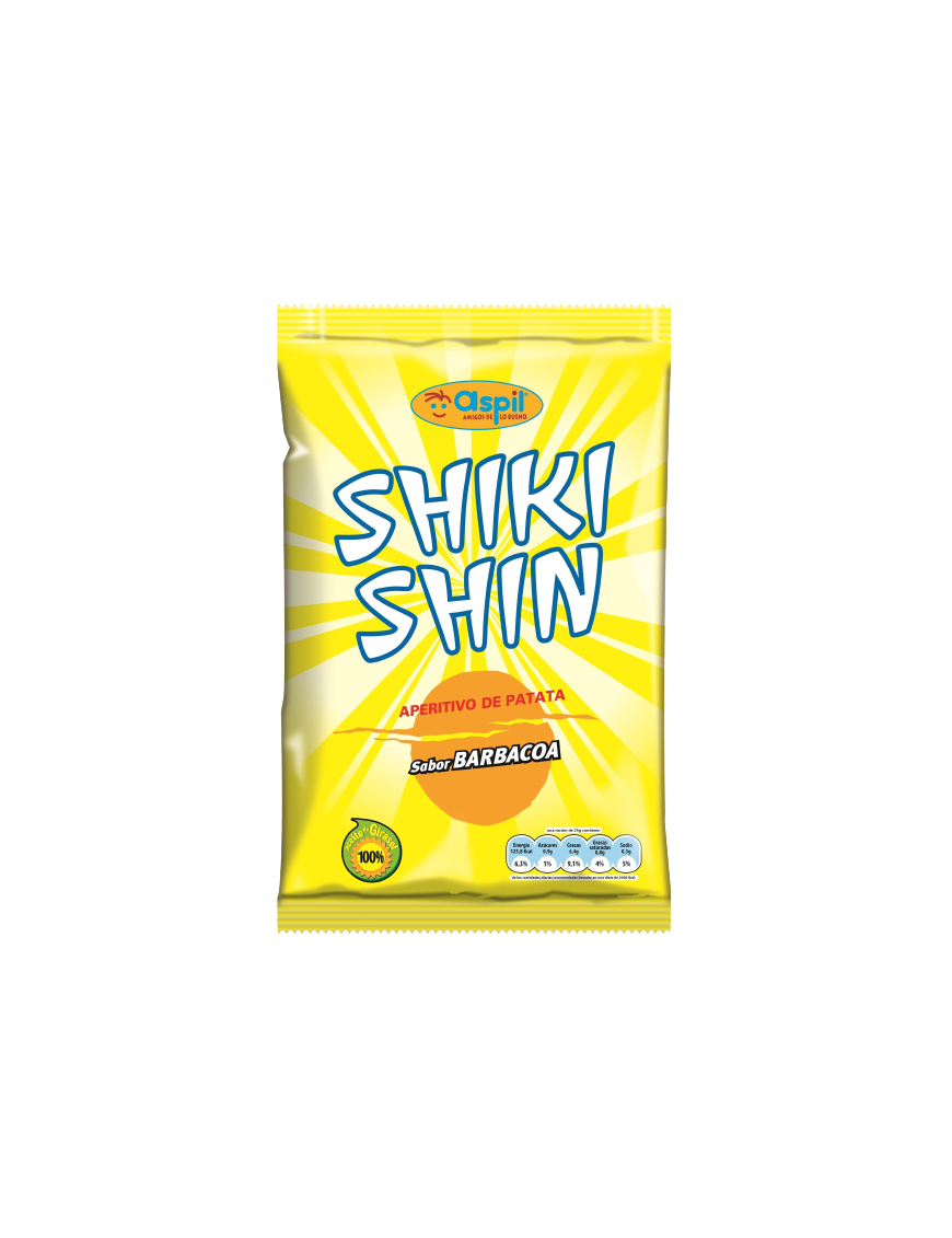 APERITIVOS SHIKI SHIN (SABOR BARBACOA) B/90 GR