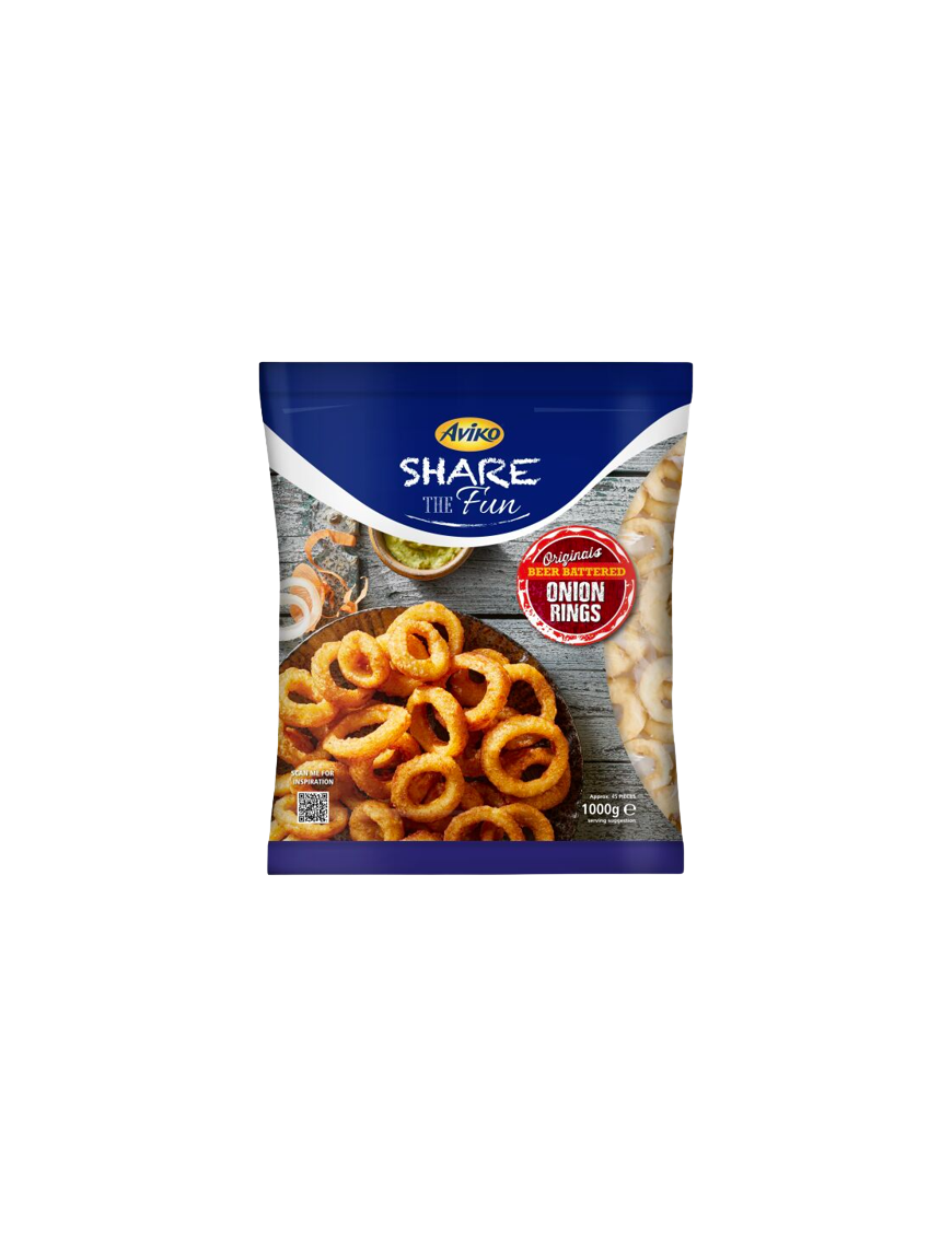 AROS DE CEBOLLA  EMPANADO AVIKO B/1.KG