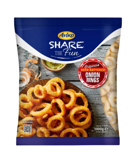 AROS DE CEBOLLA  EMPANADO AVIKO B/1.KG