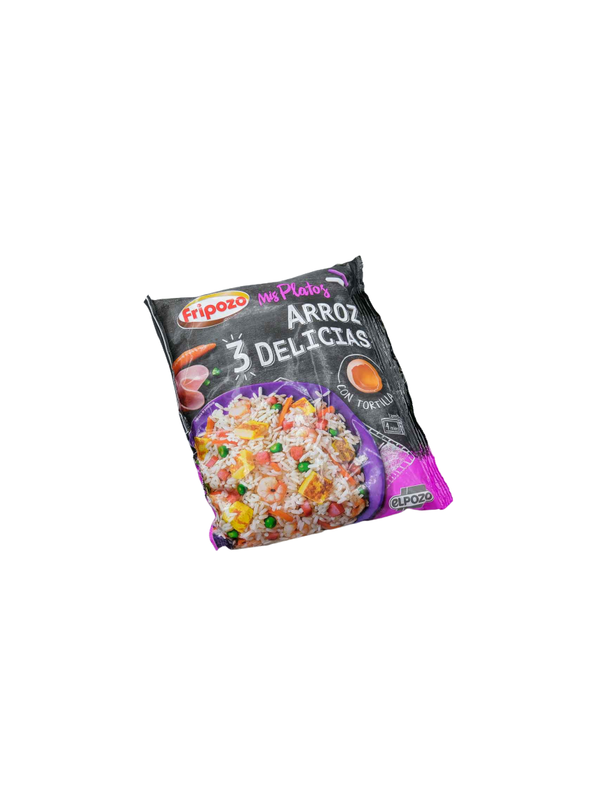ARROZ 3 DELICIAS CONG. FRIPOZO C/67188 B/500 GR