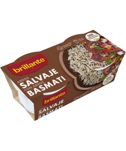 ARROZ BRILLANTE SALVAJE BIPACK 2X125 GR
