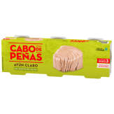 ATUN CABO PEÑAS  A/OLIVA 85GR PACK-3UD