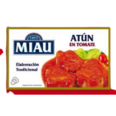 ATUN MIAU C/TOMATE L/110 GR