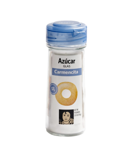AZUCAR GLAS REPOSTERIA CARMENCITA T/C 57 GR