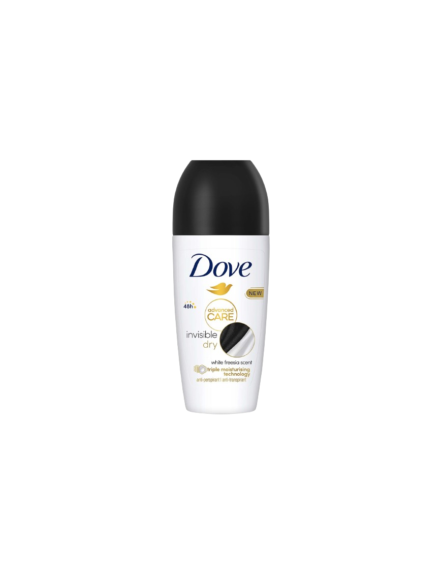 DESODORANTE DOVE INVISIBLE DRY ADVAN ROLL-ON 50 ML