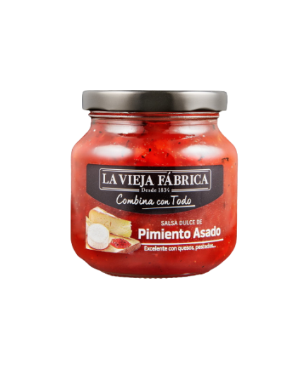 SALSA PIMIENTO ASADO V/FABRICA  T/C 280 GR
