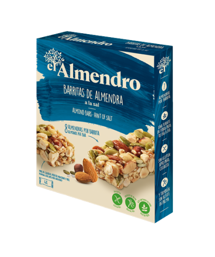CEREALES BARRITA EL ALMENDRO ALMENDRA P/4 UD