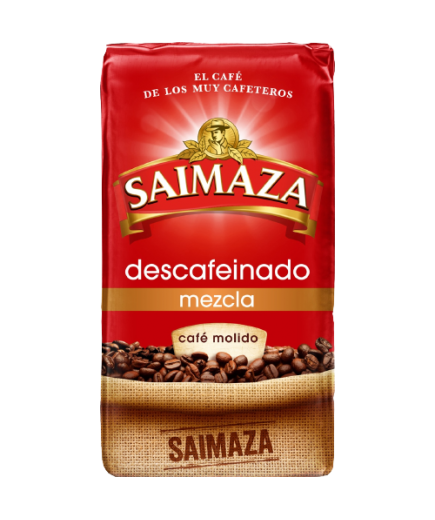 DESCAFEINADO SAIMAZA MEZ.MOLIDO P/250 GR