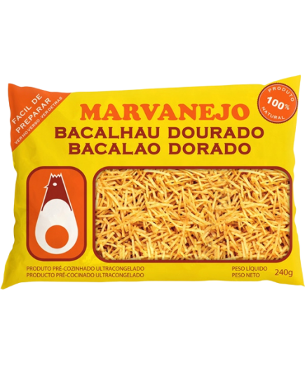 BACALAO A LA DORADA MARVANEJO B/240 GR