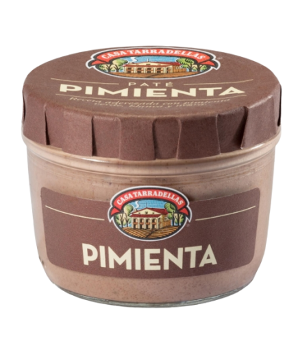 PATE CASATARRADELLAS PIMIENTA T/125 GR