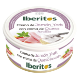 PATE CREMA IBERITOS YORK C/QUESO  L/250 GR