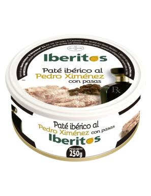 PATE IBERITOS PEDRO XIMENEZ C/PASAS  L/250.G
