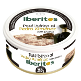 PATE IBERITOS PEDRO XIMENEZ C/PASAS  L/250.G