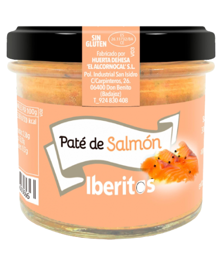 PATE IBERITOS SALMON TARRO 110GR