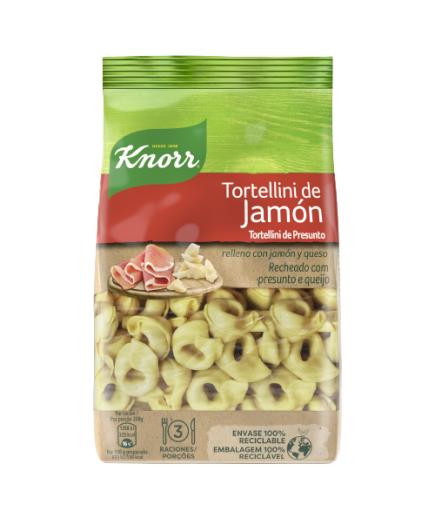 TORTELLINI KNORR JAMON Y QUESO B/250 GR