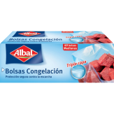 BOLSA CONGELACION ALBAL 3 CAPAS MEDIANA P/40 UD