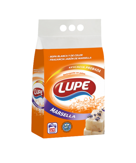 DETERGENTE  LUPE SACO MARSELLA 170 DOSIS 10 KG.