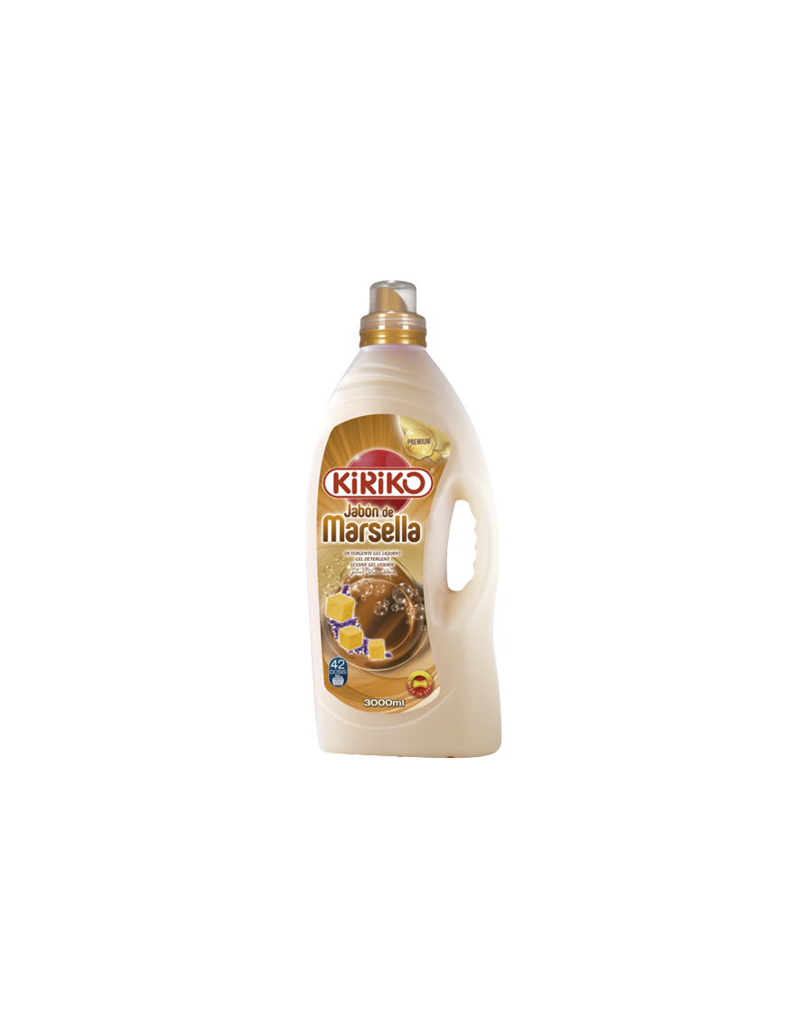 DETERGENTE KIRIKO LIQ. JABON MARSELLA 2,8 L