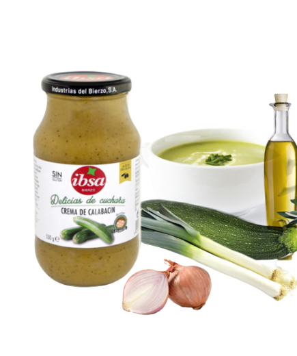 CREMA DE CALABACIN IBSA T/C 530 GR