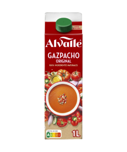 GAZPACHO ALVALLE ORIGINAL BRICK 1L