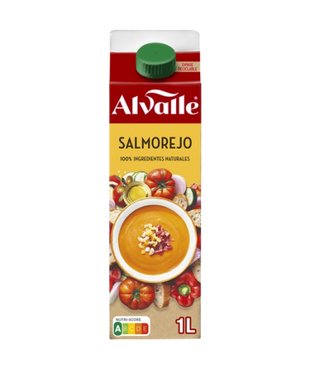 SALMOREJO ALVALLE BRICK 1L