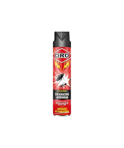 CUCARACHICIDA ORO Y HORMIGAS SPRAY 750 ML