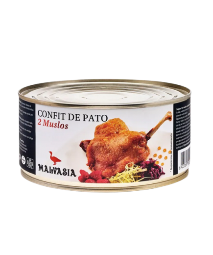 CONFIT MUSLO PATO MALVASIA LATA 2 UD