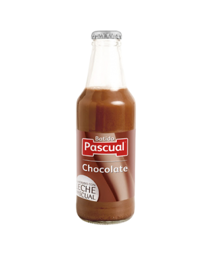 BATIDO CHOCOLATE PASCUAL VIDRIO 195 ML