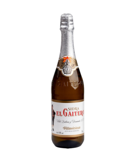 SIDRA EL GAITERO Nº 1 (BLANCA)  BOTELLA 75 CL