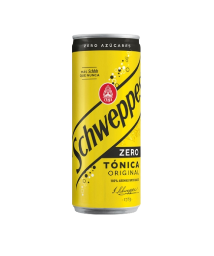 TONICA SCHWEPPES ZERO  LATA 33 CL.
