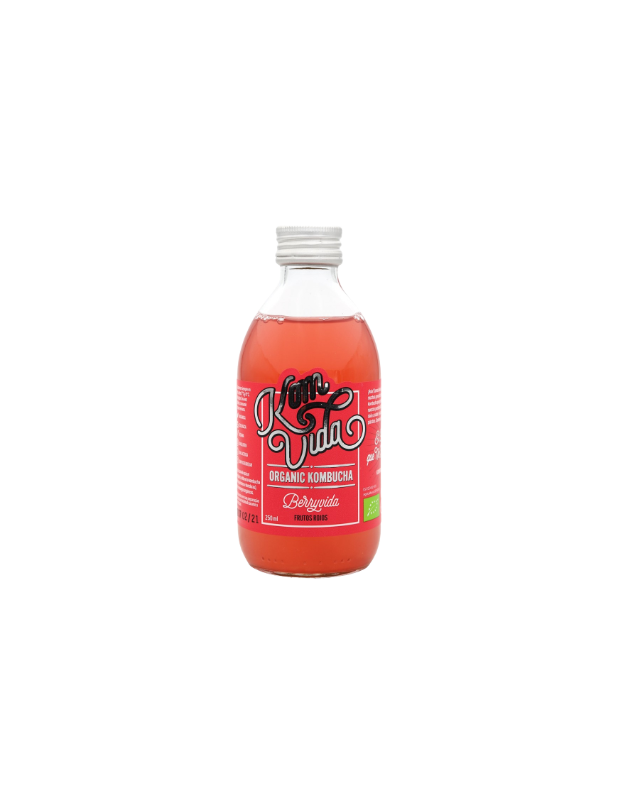 REFRESCO KOMBUCHA FRUTOS ROJOS ECO B/250ML