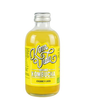 REFRESCO KOMBUCHA JENGIBRE Y LIMÓN ECO B/250ML