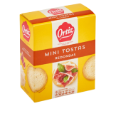 BISCOTTE TOSTAS MINI REDONDA ORTIZ 100 GR