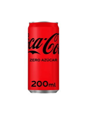 COCA-COLA LATA-200.ML ZERO X UD.
