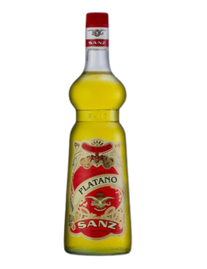 COCTEL.JARABE PLATANO S/A.SANZ BOT/1.L.