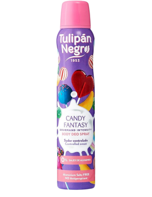 DESODORANTE TULIPAN NEGRO CANDY FANTASY SP/200 ML