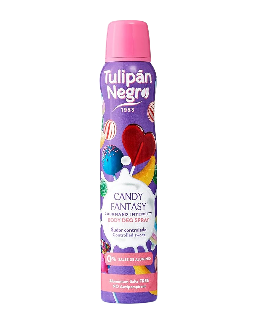 DESODORANTE TULIPAN NEGRO CANDY FANTASY SP/200 ML