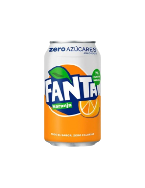 FANTA ZERO NARANJA LATA 33 CL