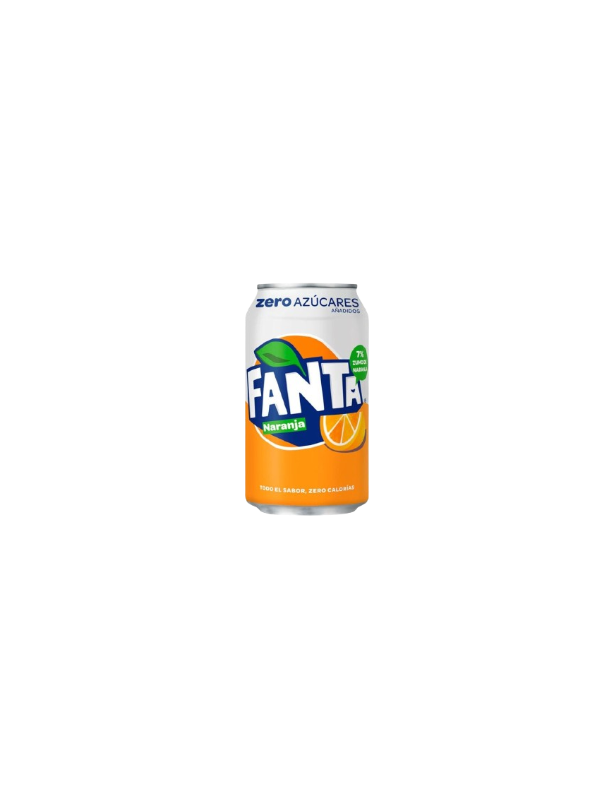 FANTA ZERO NARANJA LATA 33 CL