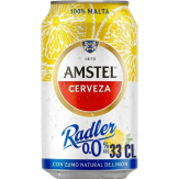 CERVEZA AMSTEL ZUM/LIMON RADLER 0.0% LATA-33.CL.