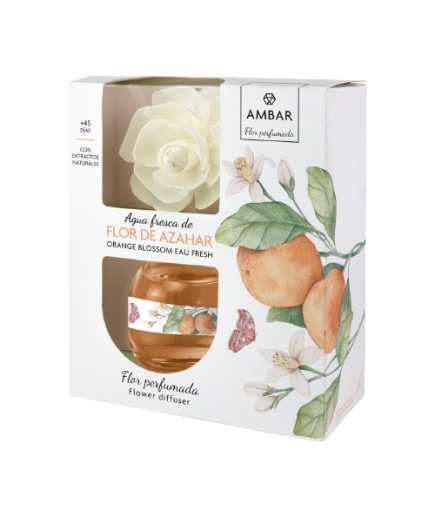 AMBIENTADOR AMBAR FLOR DE AZAHAR B/60ML