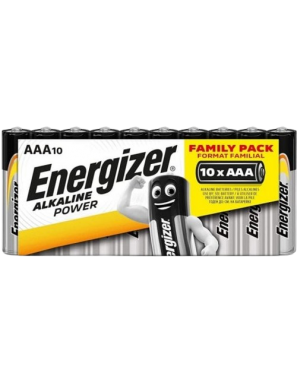 PILAS ENERGIZER ALKALINE LR03 (AAA) B/6+4 UNIDADES