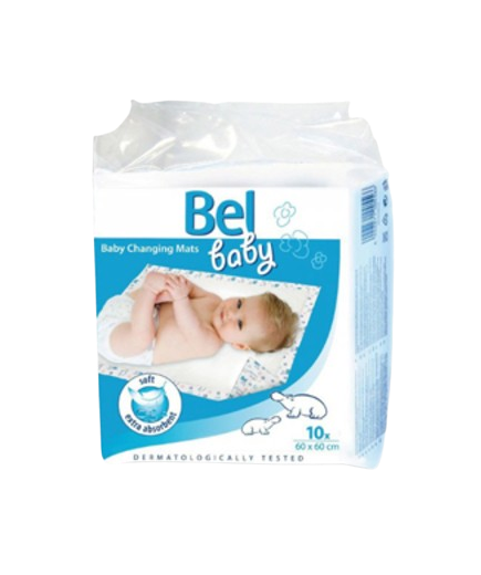 PROTECTOR DE CAMA BEL BABY 60X60 PAQ/ 10UD