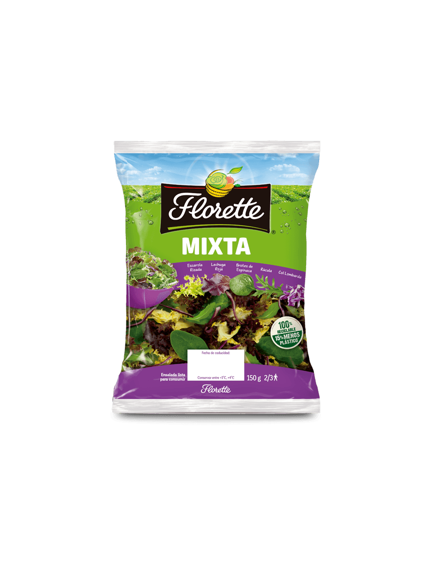 FLORETTE ENSALADA MIXTA 150GR