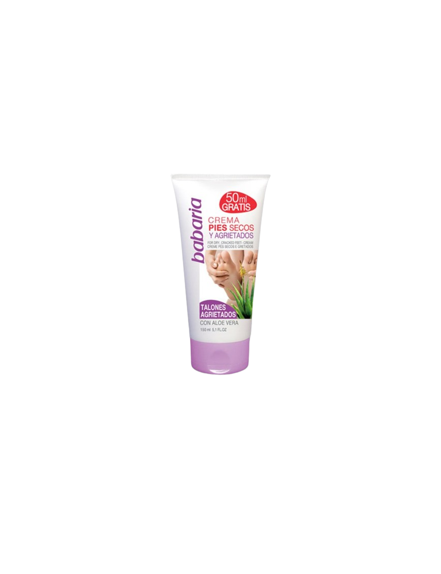 CREMA PIES BABARIA ALOE VERA SECO/AGRIETADO 150ML