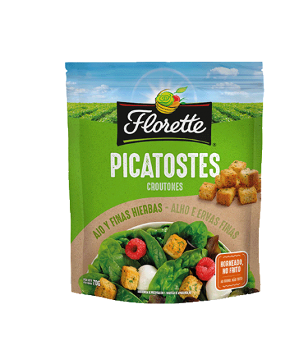 FLORETTE PICATOSTES AJO-FINAS HIERBAS B/70 GR