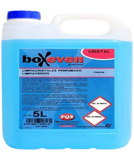LIMPIACRISTAL PERFUMADO BOXEVEN/PQS GFA. 5 L