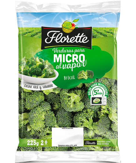 FLORETTE BROCOLI MICRO FRESCO BOLSA 225 GR