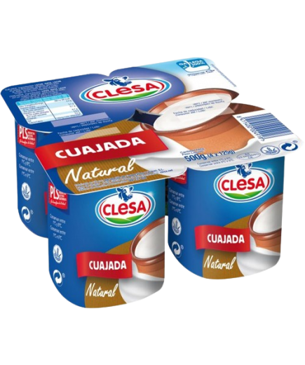 CLESA YOGUR CUAJADA  PACK-4 UD